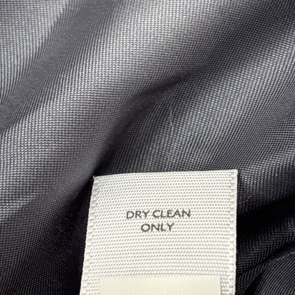 J Jill Womens Large Gray Faux Fur Lined Vest Boho Western Button Cotton Blend - Picture 10 of 11